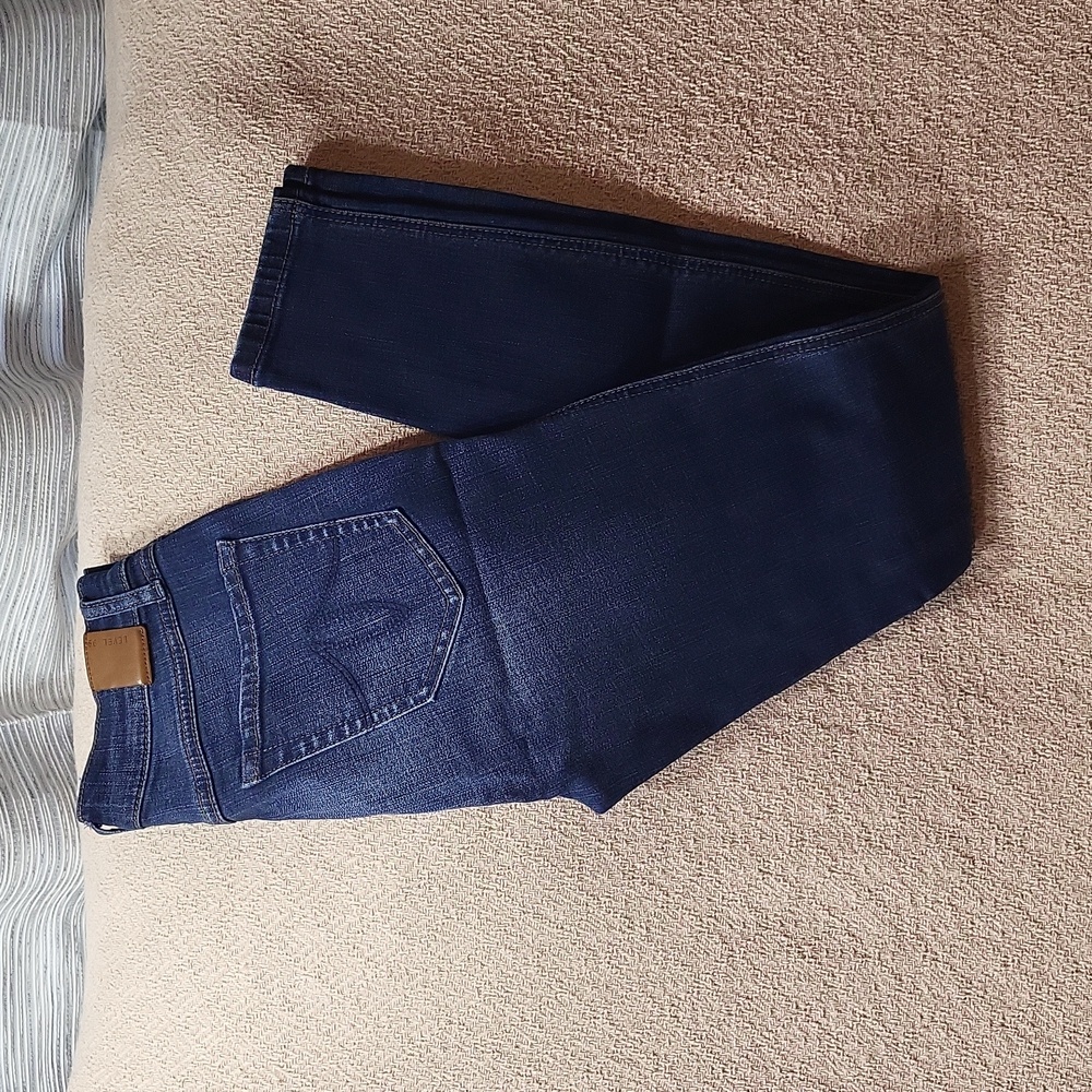 Level 99 Dark Wash Skinny Denim Jeans - Size 27